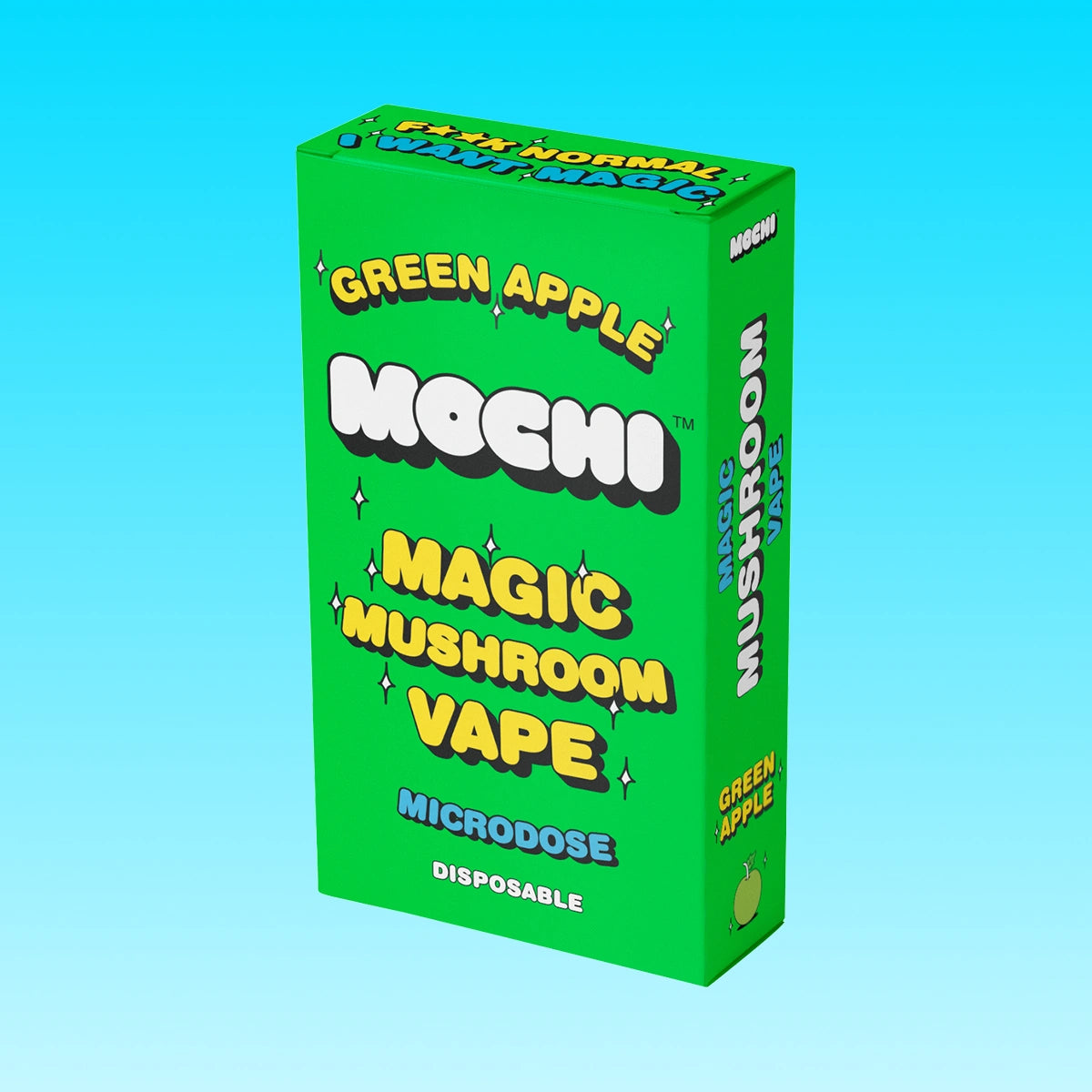 Magic Mushroom Vape - Green Apple - mochi-shrooms Magic Mushroom Vape - Green Apple - mochi-shrooms